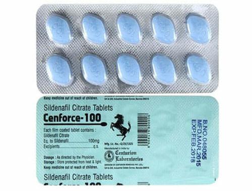 Cenforce 100 mg (sildenafil citrato)